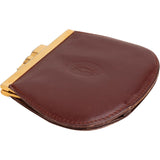 Cartier Bordeaux Leather Coin Wallet