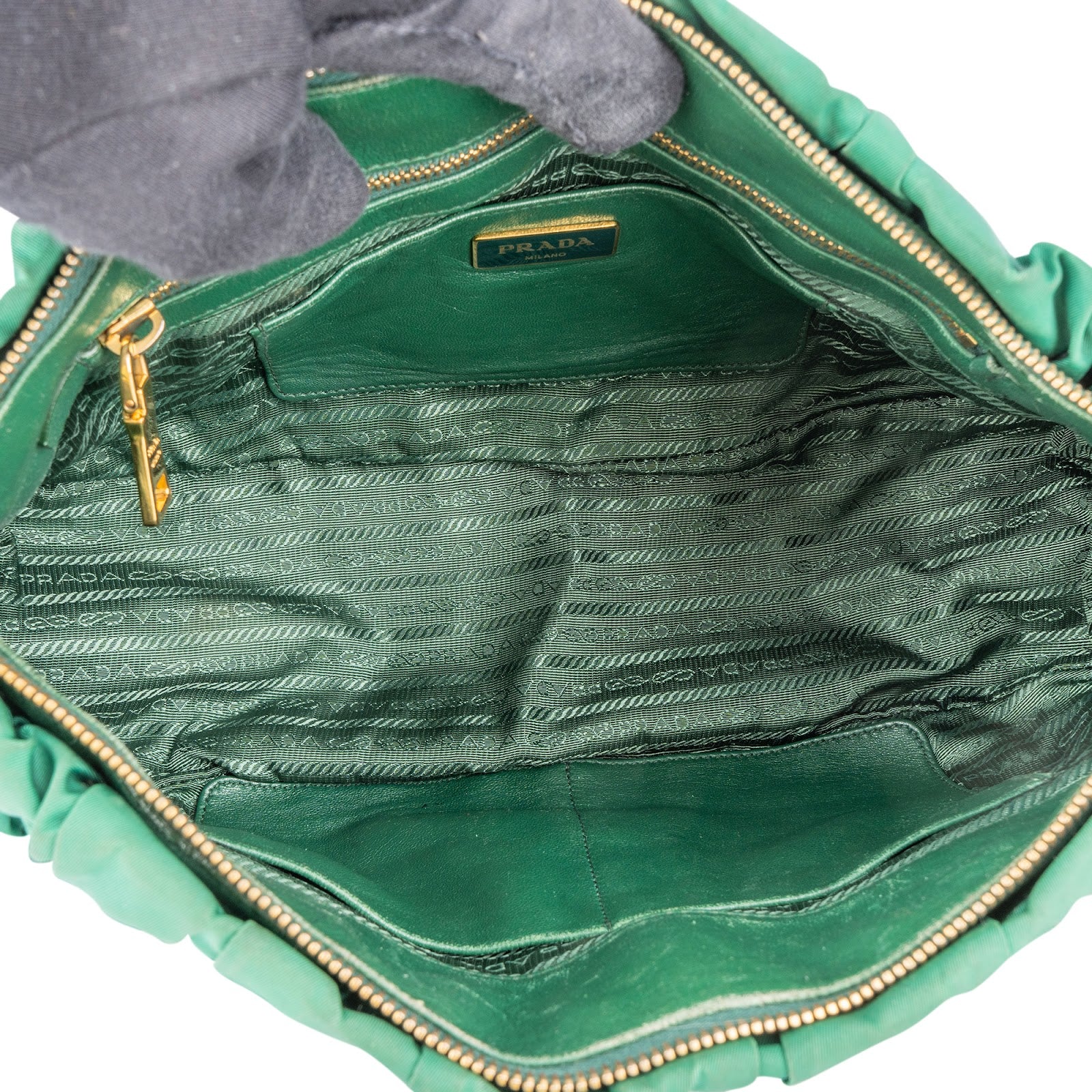 [🔄️B24 / F27] Prada Tessuto Gauffre Convertible Shoulder Bag - vintageandkickz