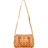 MCM Monogram Visetos Boston Handbag