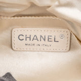 Chanel Quilted Satin Pleated Flap Clutch Bag