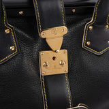 Louis Vuitton Black Leather Suhali L'ingenieux Handbag