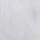 Prada White Sport Zip Polo T-Shirt (L)