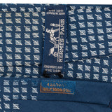Hermès Tally Heart Mark Print Crab Motif Silk Tie Krawatte