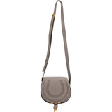 Chloé Grained Calfskin Mini Marcie Saddle Crossbody Bag