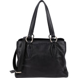 Miu Miu Grained Leather Vitello Daino Tote Shoulder Bag
