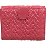 Miu Miu Matelassé Nappa Leather Small Compact Wallet