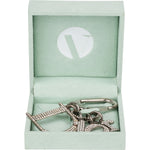 Dior Crystal Spellout Keychain - vintageandkickz