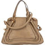 Chloé Grained Leather Paraty Shoulder Handbag