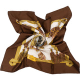 Hermès Frontaux et Cocardes Silk 90 Scarf Tuch
