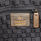 Gucci Golden Fabric Bamboo Jackie Shoulder Bag