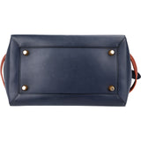 Céline Bicolor Leather Belt Handbag