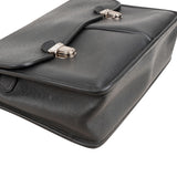 Louis Vuitton Noir Taiga Leather Alexei Anton Business Handbag