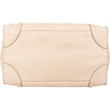 Céline Drummed Calfskin Large Luggage Handbag