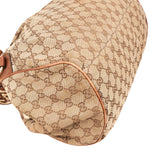 Gucci Monogram GG Canvas Sukey Satchel Shoulder Bag