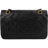Chanel Quilted Lambskin 24K Gold Medium Double Flap Shoulder Bag