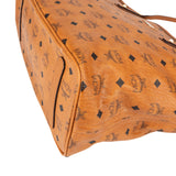 MCM Monogram Visetos Liz Reversible Shopper Tote Shoulder Bag