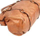 Miu Miu Vitello Lux Bow Satchel Handbag