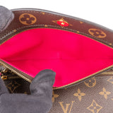 Louis Vuitton Monogram Christmas Animation Illustre Pochette Weekend Crossbody Bag