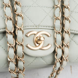 Chanel Quilted Lambskin Single Flap Crossbody Bag
