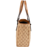 Gucci Monogram GG Canvas and Perforated Leather Small Handbag