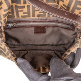 Fendi Monogram FF Zucca Baguette Shoulder Bag