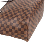 Louis Vuitton Monogram Damier Ebene Canvas Neverfull MM Shoulder Bag