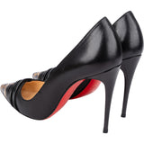 Christian Louboutin Multicolor Leather Leopard Patent Strap Pumps (36,5)