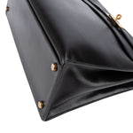 Hermès Box Calf Leather Kelly 32 Handbag - vintageandkickz
