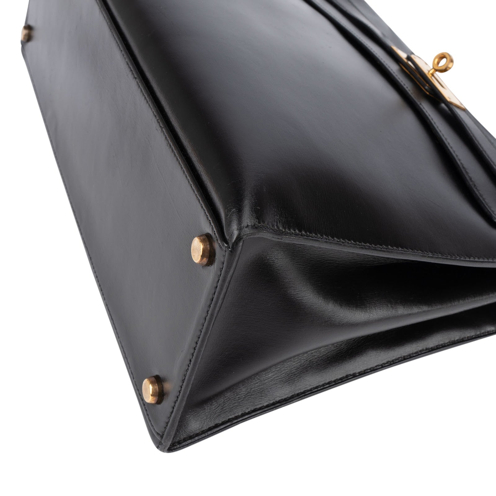 Hermès Box Calf Leather Kelly 32 Handbag - vintageandkickz