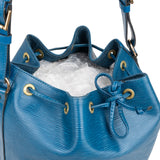 Louis Vuitton Blue Epi Leather Sac Noé Grande Shoulder Bag