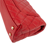 Chanel Caviar Leather Coco Top Handle Crossbody Handbag