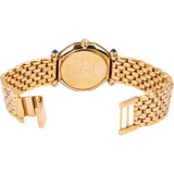 Christian Dior Gold Tone Octagon 64151 Woman Watch
