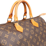 Louis Vuitton Monogram Canvas Speedy 35 Handbag