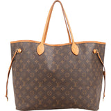 Louis Vuitton Monogram Canvas Neverfull GM Shoulder Bag