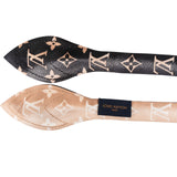 Louis Vuitton Silk Monogram LV Confidential Bandeau 3D Tuch Scarf