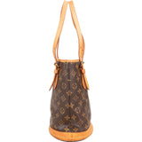 Louis Vuitton Monogram Canvas Petit Bucket PM Shoulder Bag