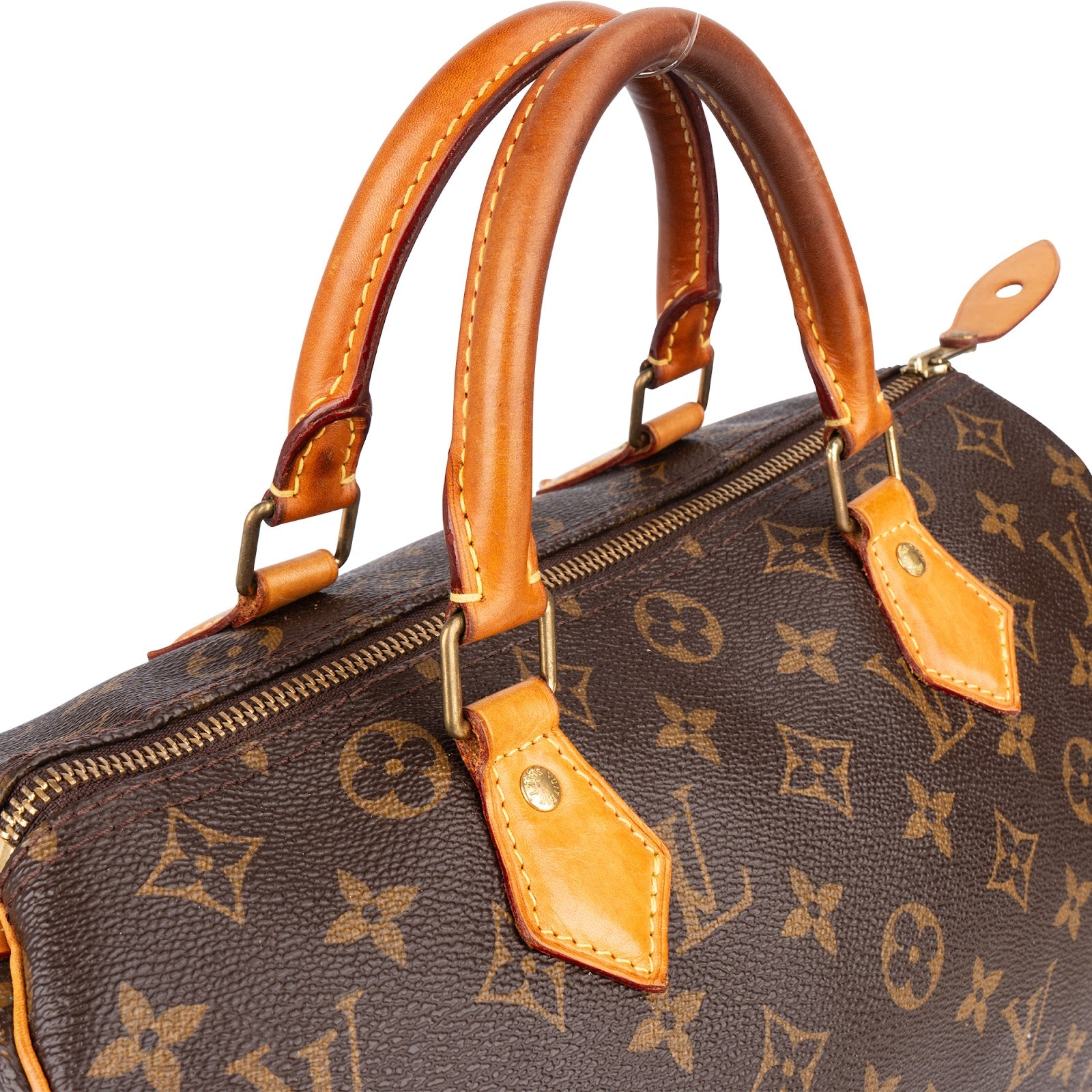 Louis Vuitton Monogram Canvas Speedy 30 Handbag - vintageandkickz