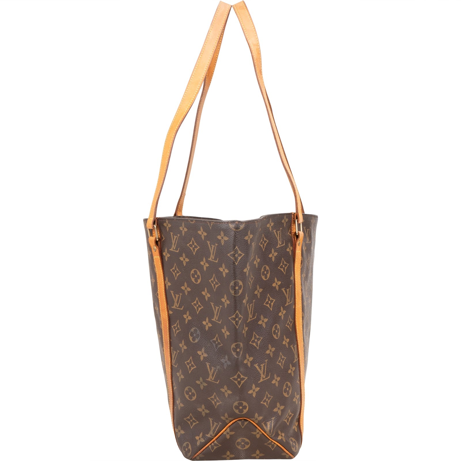 Louis Vuitton Monogram Canvas Sac Shopping Shoulder Bag - vintageandkickz