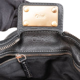 Chloé Black Leather Paddington Satchel Handbag