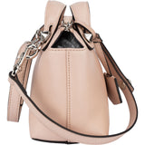 Fendi By The Way Mini Crystal Applique Calfskin Leather Crossbody Bag