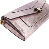 Bvlgari Metallic  Serpenti Forever Wallet On Chain Crossbody Bag