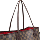 Louis Vuitton Monogram Damier Ebene Neverfull MM Shoulder Bag