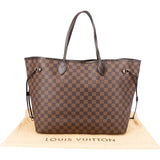 Louis Vuitton Monogram Damier Ebene Neverfull GM Shoulder Bag