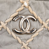 Chanel Crinkled Leather Braided Bowler Shoulder Bag