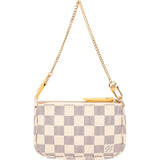 Louis Vuitton Monogram Damier Azur Illustre Mini Pochette Accessoires Handbag