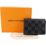 Louis Vuitton Monogram Damier Graphite Enveloppe Cardholder Wallet