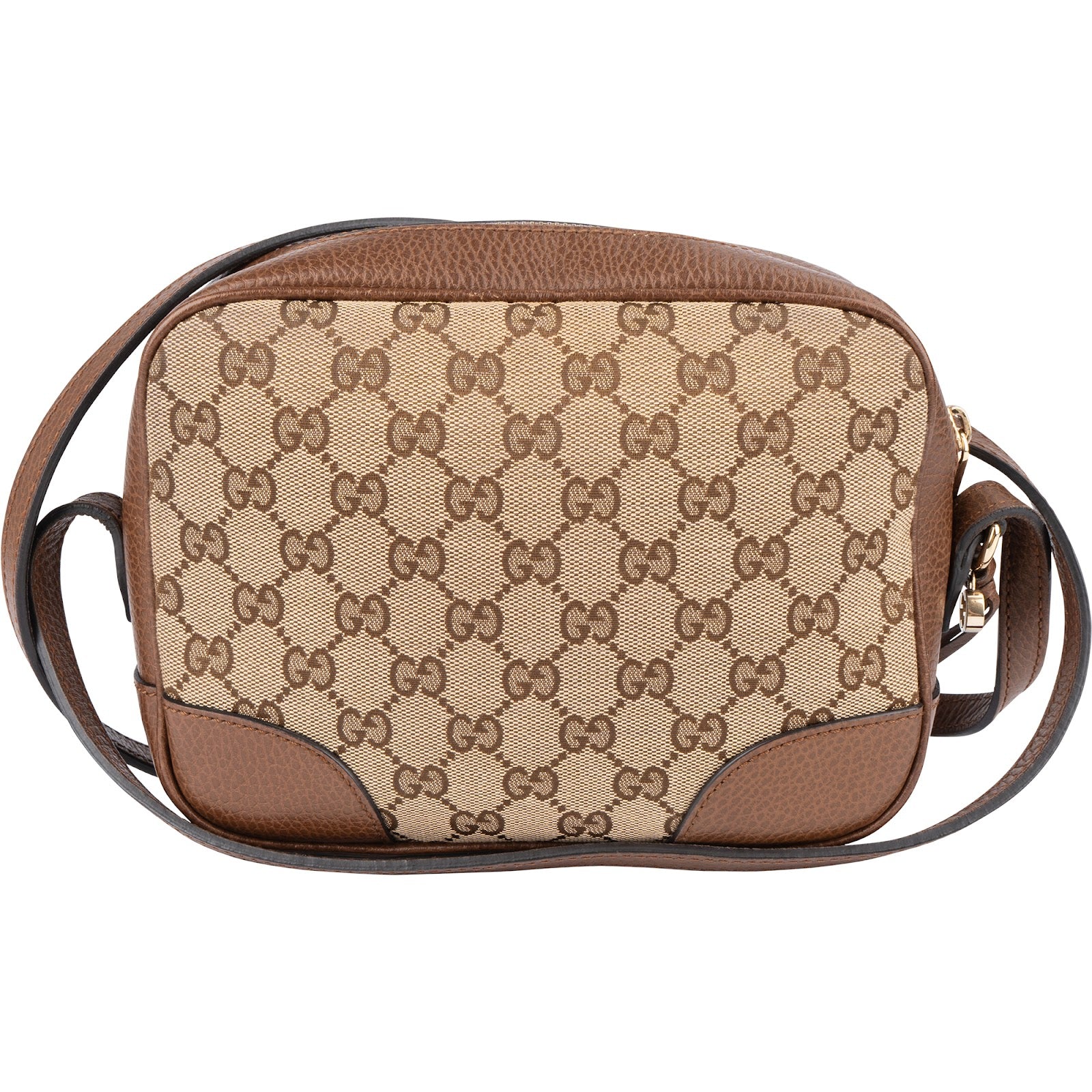 [🔄️B24 / F38] Gucci Monogram GG Canvas Camera Crossbody Bag - vintageandkickz