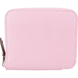 Hermès Mauve Sylvestre Epsom Leather Silk'in Compact Wallet