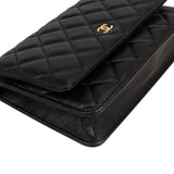 Chanel Quilted Lambskin Wallet on Chain Crossbody Bag