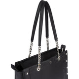 MCM Leather Catherina Studded Tote Shoulder Bag - vintageandkickz